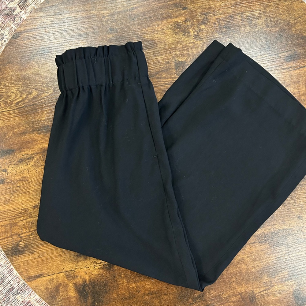 Wide leg flare dress pant